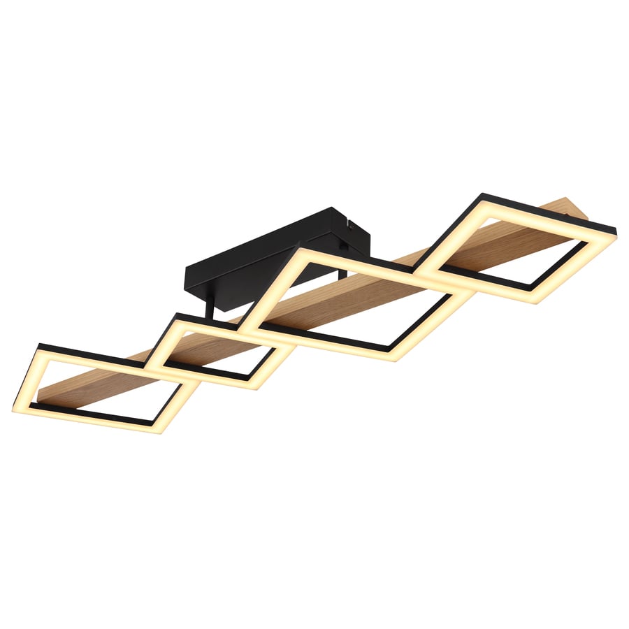LED-Deckenleuchte DUSTIN Metall